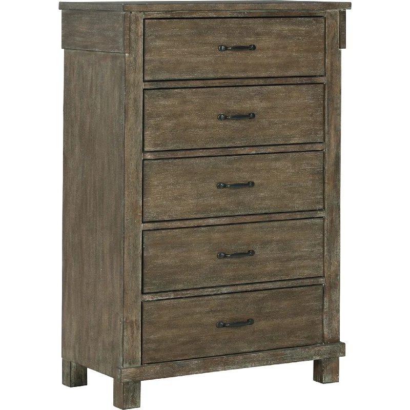 Shamryn Chest - Grayish Brown